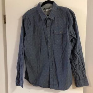 Denver Haynes - Modern Fit - Untucked - Navy Blue